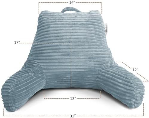 Nestl Stone Blue Reading Pillow - Image 3