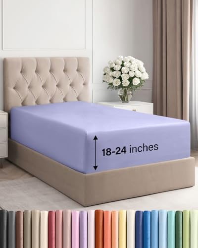 CGK Linens Deep Twin XL Fitted Sheet by CGKUnlimited