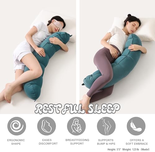 Peallow – Long Round Body Pillow - Image 5