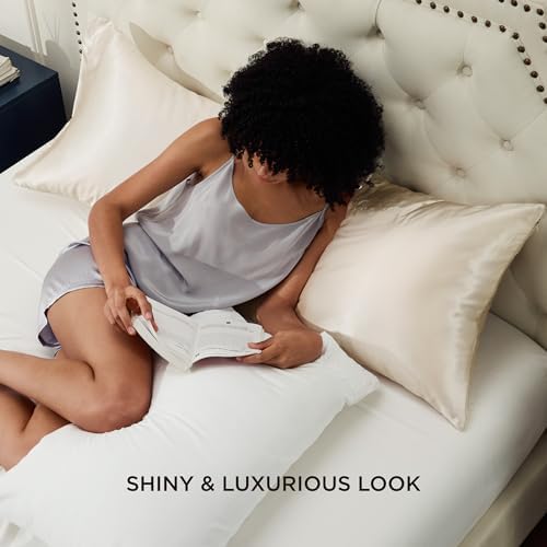 Bedsure Satin Body Pillow Cover - Image 4