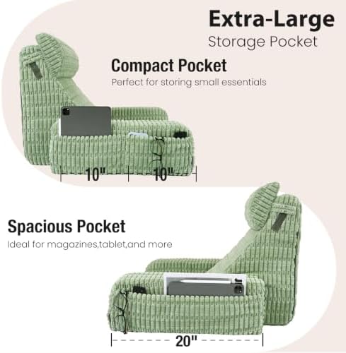 Reading Pillow for Bed Sitting Up - Image 3