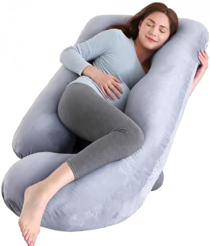U Shaped Pregnancy Pillow for Sleeping, Maternity Body Pillow for Women by Unknown