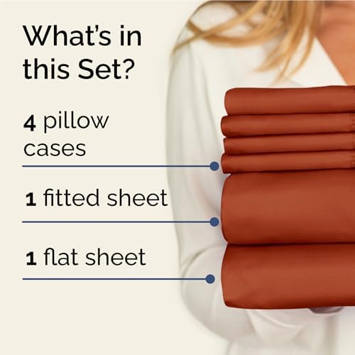 Full 6 Piece Bed Sheet Set - Image 2