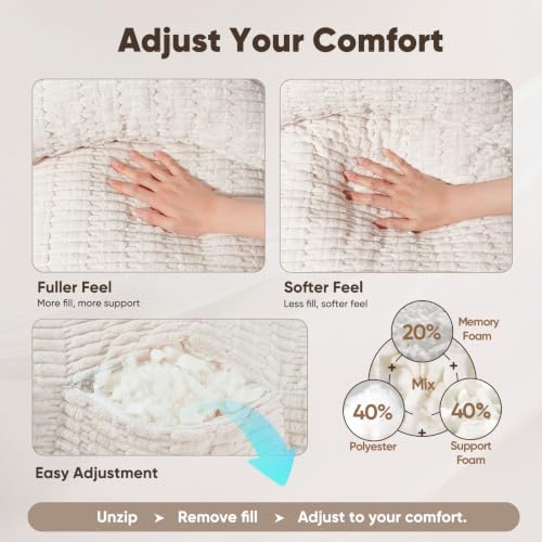 28" XXL Reading Pillow, Backrest Pillow - Image 5