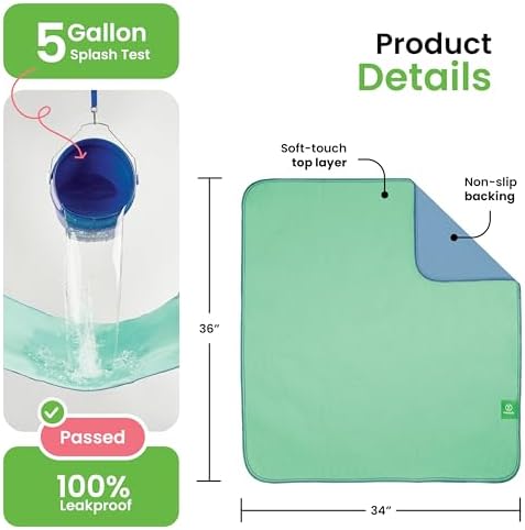 IMPROVIA® Washable Underpads, and Pets Waterproof Protective Pad - Image 3