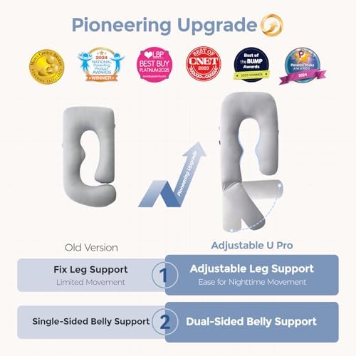 Momcozy Cooling Pregnancy Pillow - Image 3