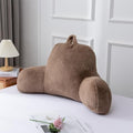 A Nice Night Khaki Reading Pillow, 18.5" Bed Wedge Pillows by ANICENIGHT