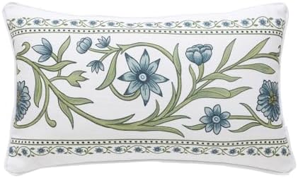 ISAENNE Designer Vintage Linen Throw Pillow Cover by Isaennehomedecoration