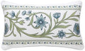 ISAENNE Designer Vintage Linen Throw Pillow Cover by Isaennehomedecoration