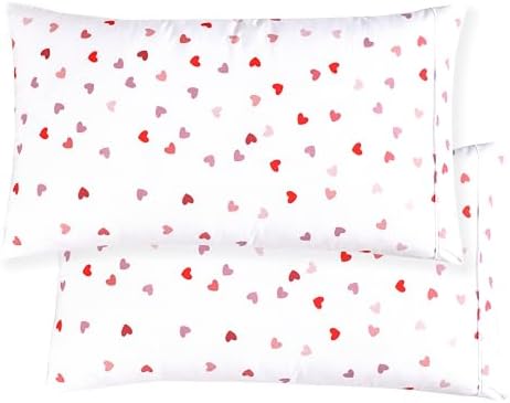 Elegant Comfort 6-Piece Sheet Set Deep Pocket Hearts - Image 6