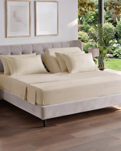Flex Top Split Head King 6 Piece Sheet Set by CGKUnlimited