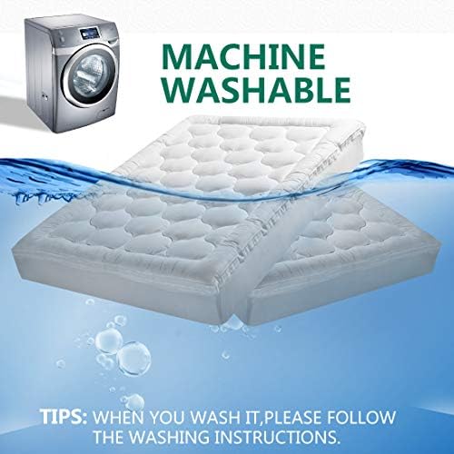 COHOME Full Mattress Topper, Extra Thick Cooling Mattress Pad - Image 5