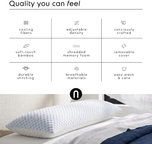 Nestl Cooling Memory Foam Pillow - Image 7