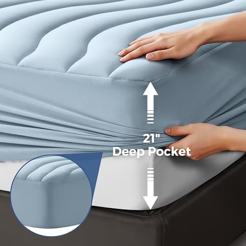 EASELAND Cooling Mattress Pad King Size - Image 4