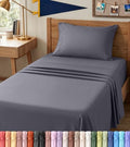 Twin XL Sheets Set, 3 Pieces 16" Deep Pocket Hotel Luxury Bed Sheets by UTOPIABEDDING