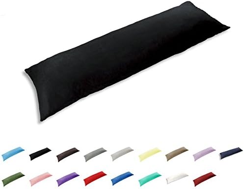 TAOSON 100% Cotton 300 Thread Count Envelope Style Body Pillow Cover Pillowcase by TAOSON
