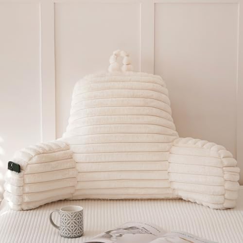 Large Reading Pillow for Adults, Back Support Pillow for Sitting Up in Bed - Image 5