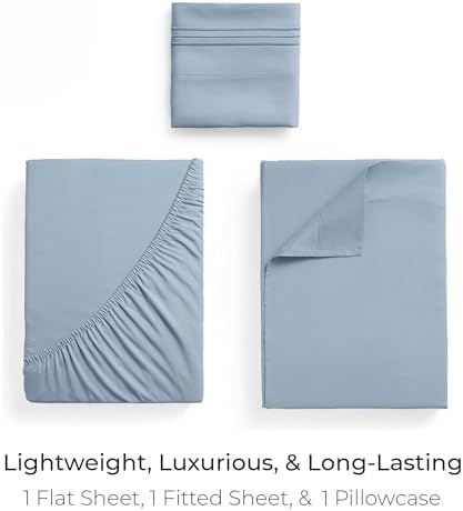 Mellanni Iconic 3-Piece, Ultra Soft Sheet Set - Image 3