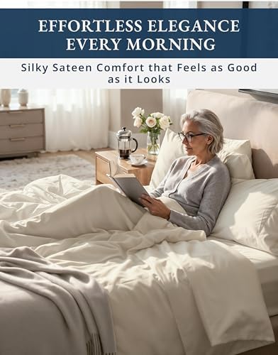 LANE LINEN Queen Size Sheets 1000 Thread Count 100% Egyptian Cotton - Image 5