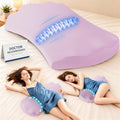 Fledano Lumbar Support Pillow for Bed – Floor Pillows & Cushions by Fledano