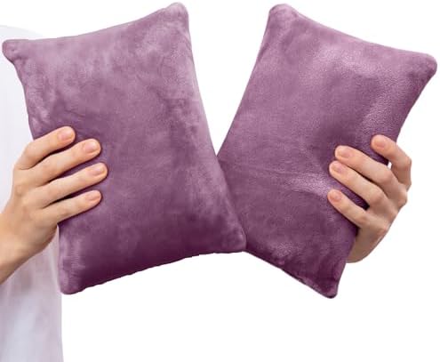 1 MIDDLE ONE 2 Pack Small Pillow, Memory Foam Mini Pillow 11 X 7 Inches by 1MIDDLEONE