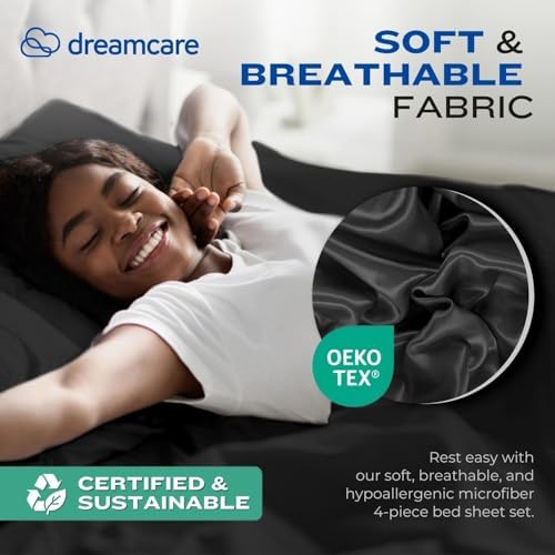 DREAMCARE King Size Sheets Set - Image 6