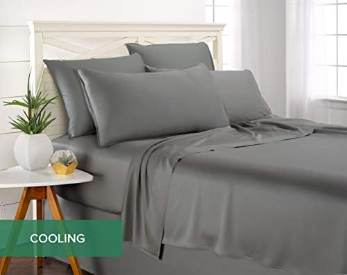 Pure Bamboo King Sheets, Genuine 100% Organic Viscose Derived from Bamboo Bed - Image 5