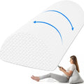 Knee Pillow for Back Sleeping Memory Foam Half Moon Bolster Pillow for Legs by Unknown
