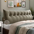 WOWMAX Headboard Pillow King Wedge Pillow Headboard by WOWMAX