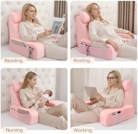 ENITYA 19" Reading Pillow for Bed - Image 7