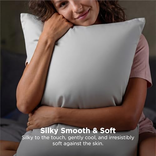 Bedsure Cooling King Size Pillow Cases Set of 2 - Image 2