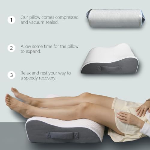 BlissfulNest Leg Elevating Pillow Leg Elevation Pillow - Image 6