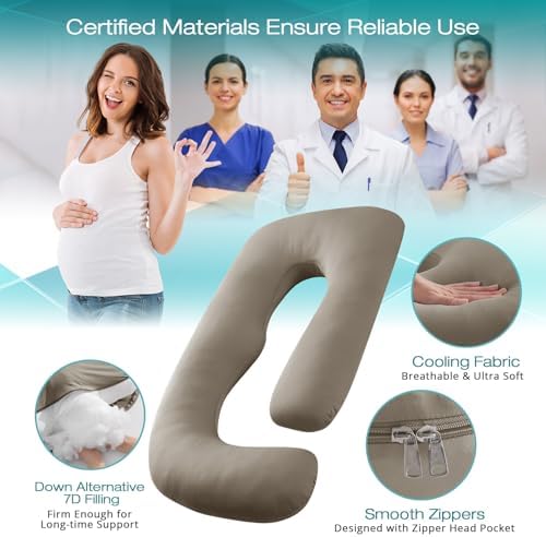 Cooling Pregnancy Pillows for Sleeping - Image 3