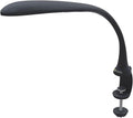 Stella Edge Premium 10W LED Desk Clamp Task Lamp-Black-Adjustable Dimmable Low Vision Natural Table Light - Bright Macular Degeneration Aid Lighting - Hobby, Crafting, Sewing, Artist, Reading, Office