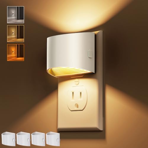 L LOHAS LED Night Lights Plug into Wall with 3CCT Adjustable, 1W Nightlight by LLOHASLED