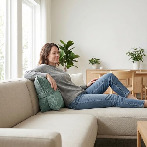 Pat. Pend. Corduroy Lumbar Support Pillow - Image 5