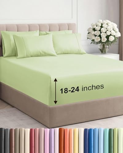 Extra Deep Cal King Sheet Set by CGKUnlimited