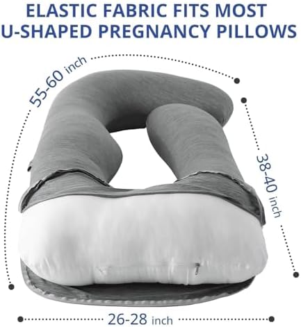 Sasttie Cooling Pregnancy Pillow Cover - Image 4