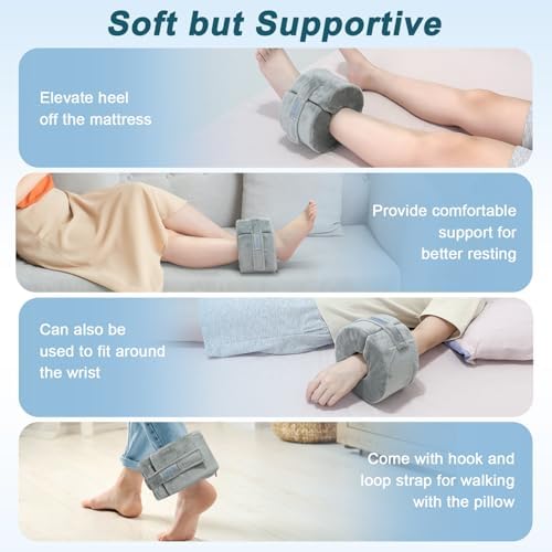 Foot Elevation Pillow Ankle Protector Support Elevated Foot Heel Pillow - Image 4