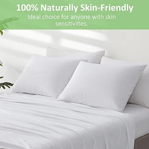 LUXEAR Nature Linen Pillow Cases, 2 Pack Queen Size - Image 5