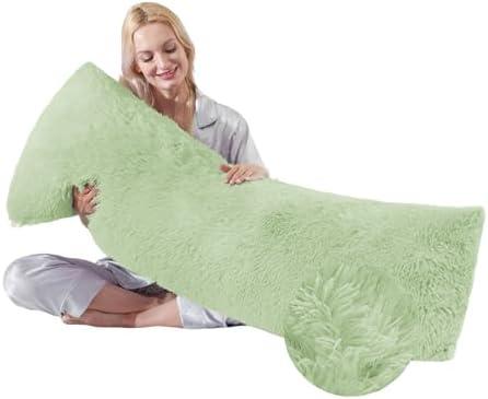 WSOFRLAC Fluffy Full Body Pillow, Long Pillow by WSOFRLAC