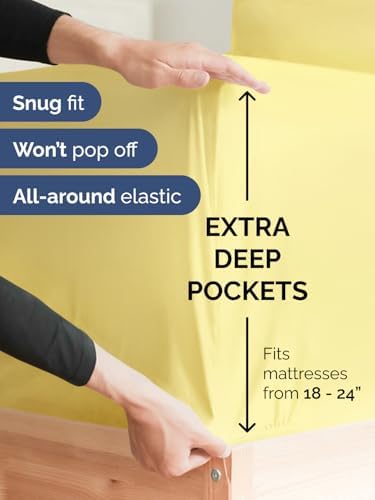 CGK Linens Extra Deep King Fitted Sheet - Image 2