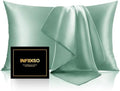 INFIIXSO Mulberry Silk Pillow Cases Queen Size by INFIIXSO