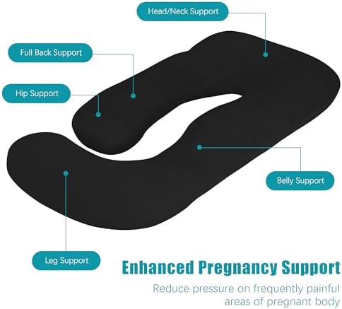 Cute Castle Pregnancy Pillows, Soft U-Shape Maternity Pillow - Image 4