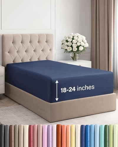 CGK Linens Deep Twin XL Fitted Sheet by CGKUnlimited