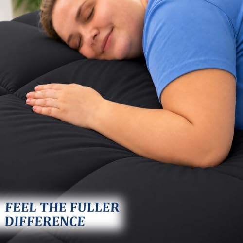 Cal King Mattress Topper, 900 GSM High-Fill Design, Fuller & Plusher Feel - Image 3