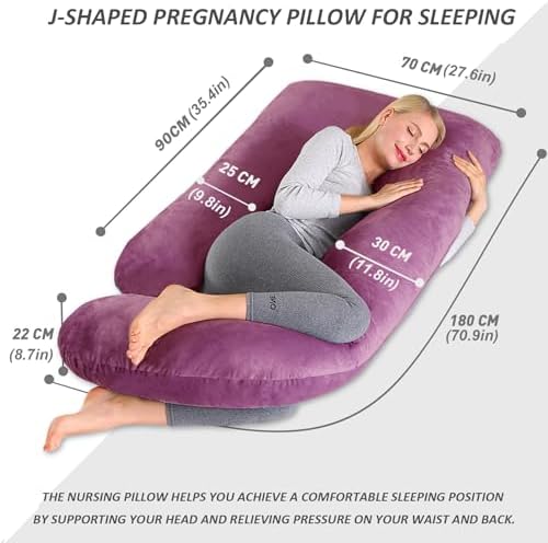 Pregnant Pillows for Sleeping, 70 Inch u Shaped Pillow Maternity Pillow - Image 2