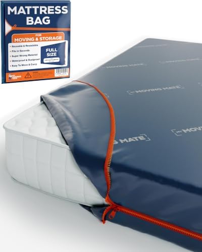 Full Size Mattress Bag for Moving and Storage by MyMovingMate