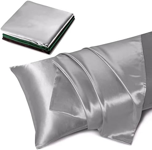TREELY 1 Pack Satin Pillow Covers 20x48 Inches by treely