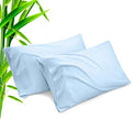 Pillow Cases King Size 2 Pack, Bamboo Rayon Cooling Pillowcases by TELUS